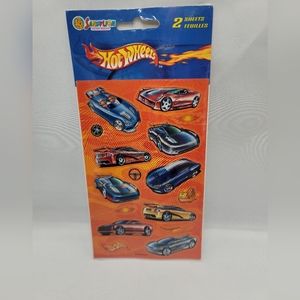 2002 Hot Wheels Stickers 2 Sheets SandyLion SEALED Mattel